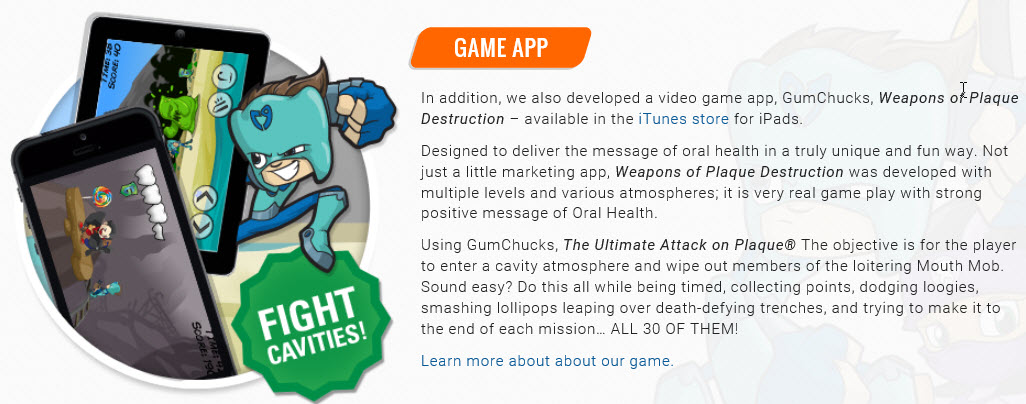 Gumchucks game app 