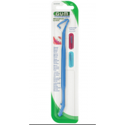 Gum Proxabrush Go-Betweens Double-Ended Handle and Refills | Dental Floss & Interdental Cleaning