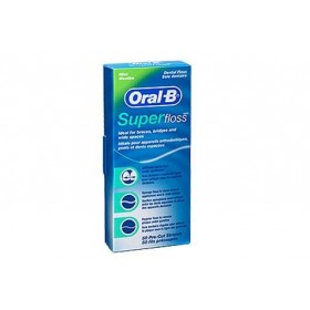 Oral-B Superfloss | Dental Floss & Interdental Cleaning | Dental Floss | Oral-B | Orthodontic Care